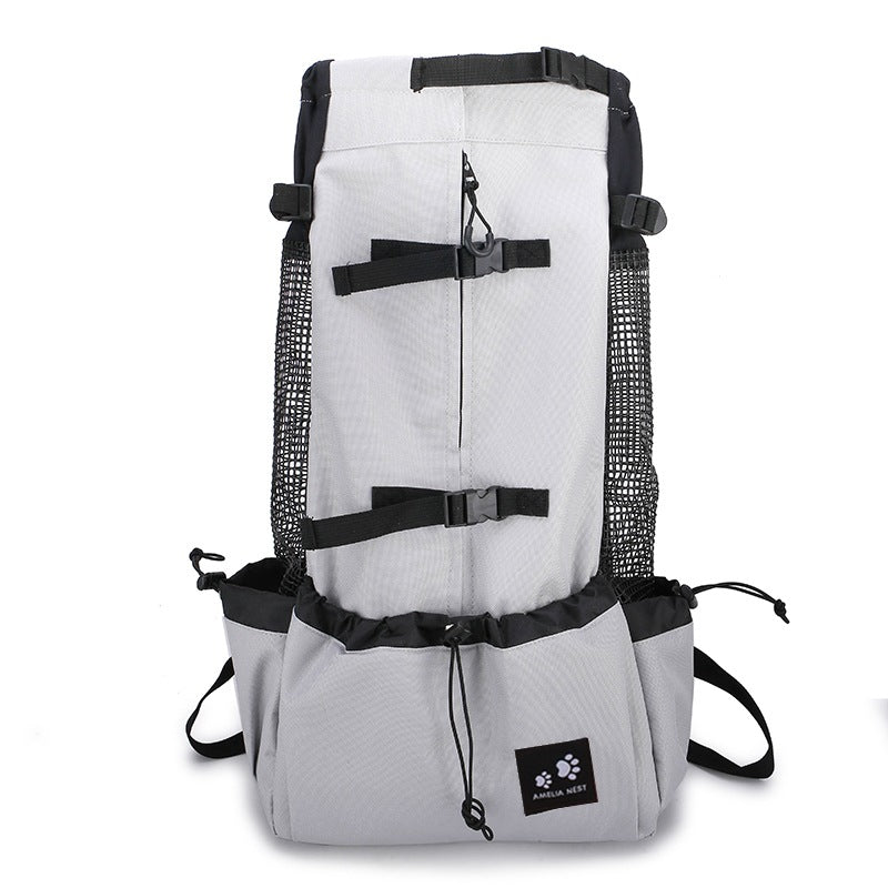 Legs-out front dog carrier backpack for small dogs, view 5