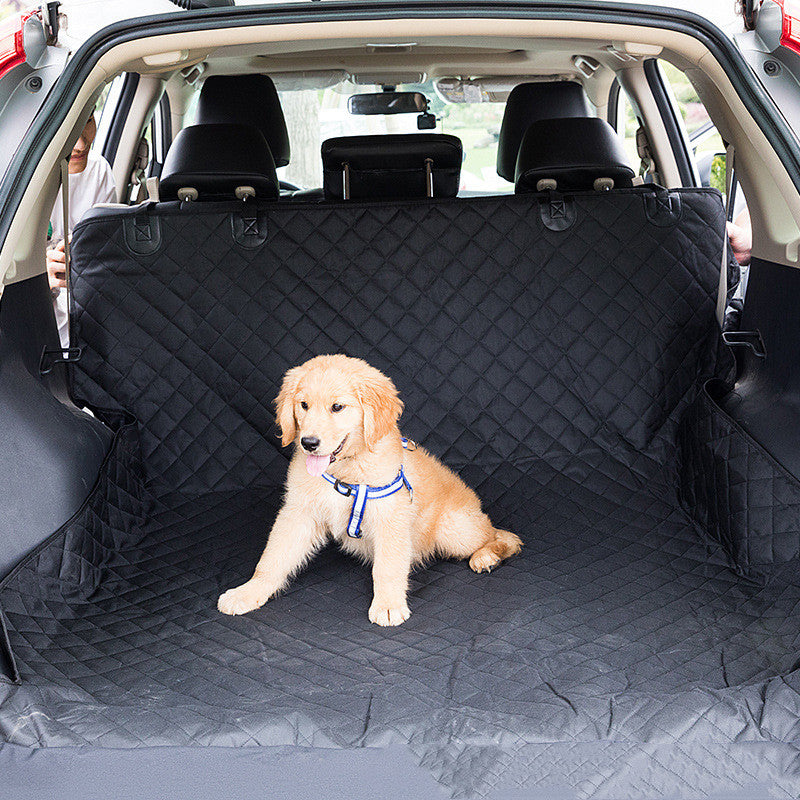 Padded Oxford dog cargo liner for SUV trunk, view 5