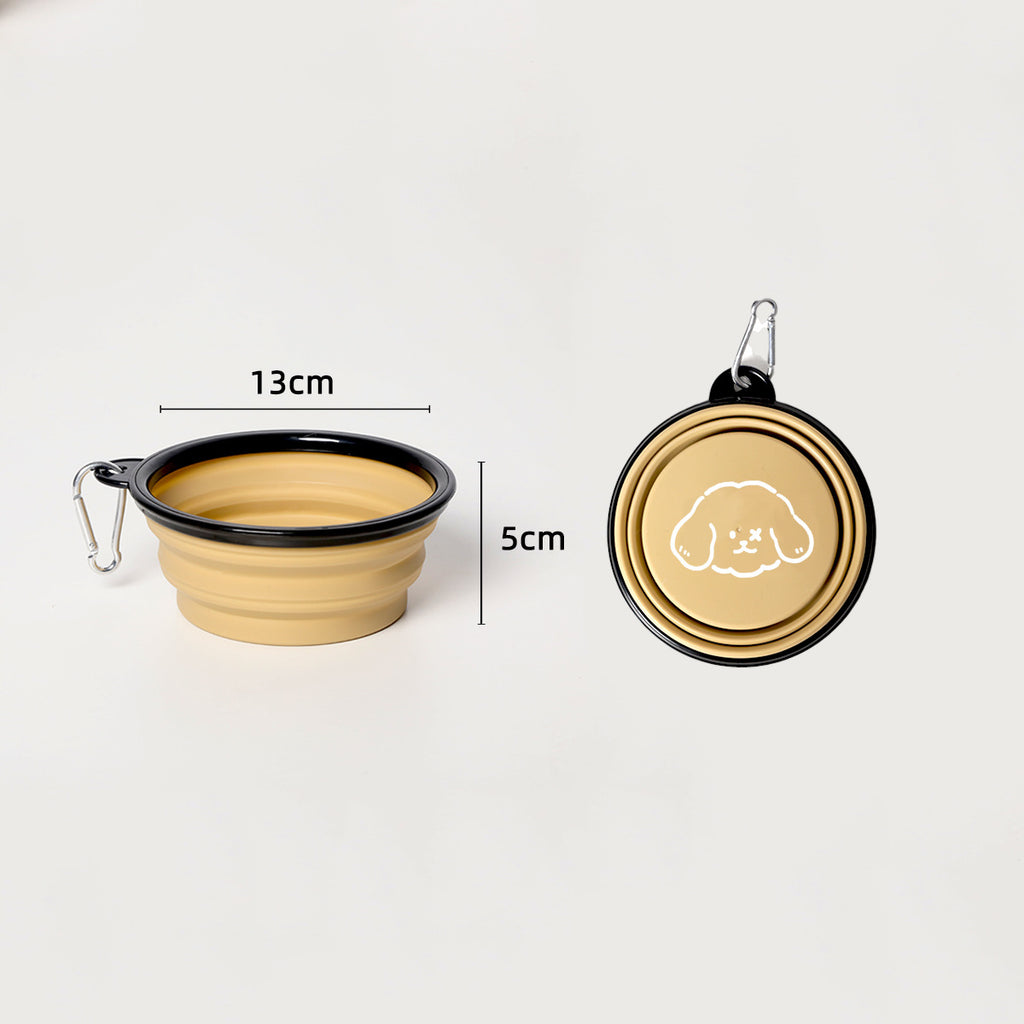Collapsible TPE travel dog bowl for food and water, view 12