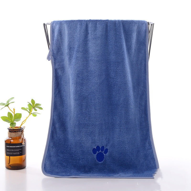 Quick-dry microfiber bath towel for dogs and cats, view 8