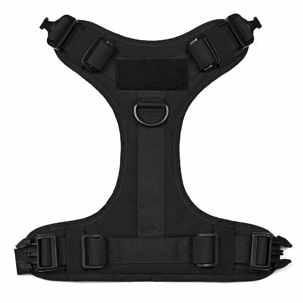 Heavy duty tactical nylon dog harness with handle, view 9
