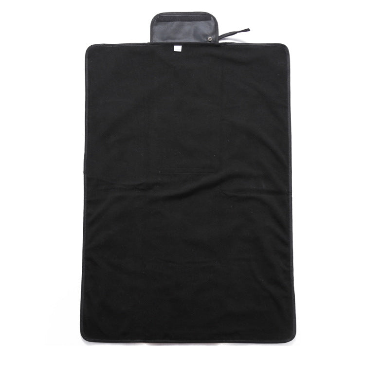 Foldable waterproof oxford flannel dog car mat, view 3