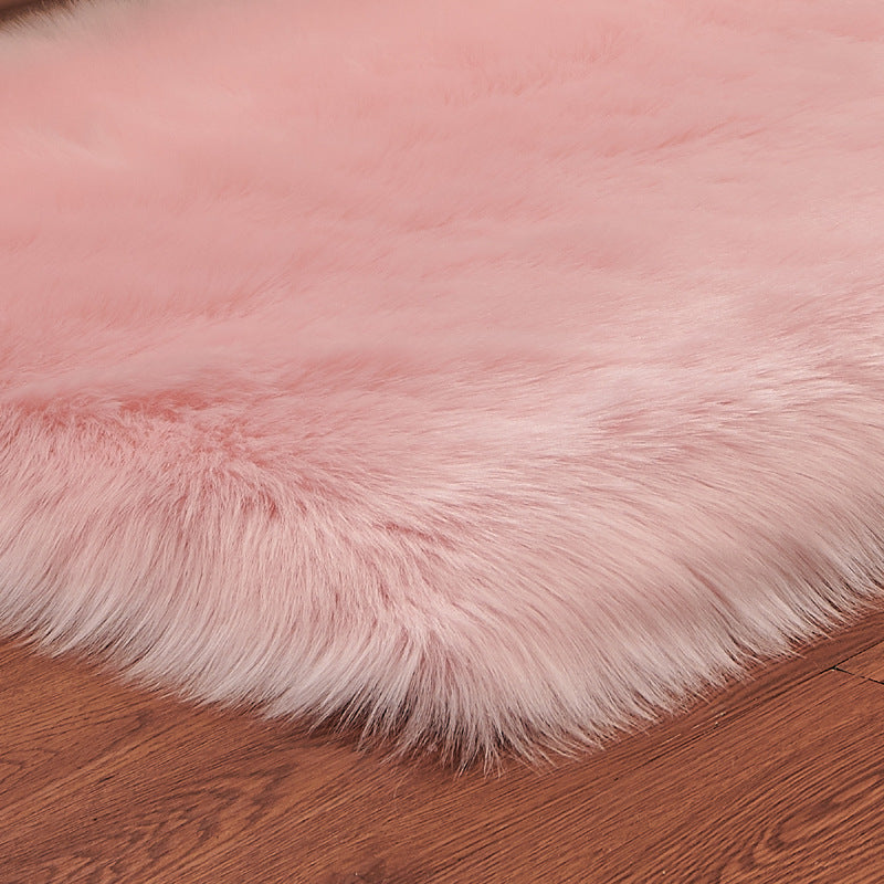 Plush non-slip stair tread rug for pets, view 5