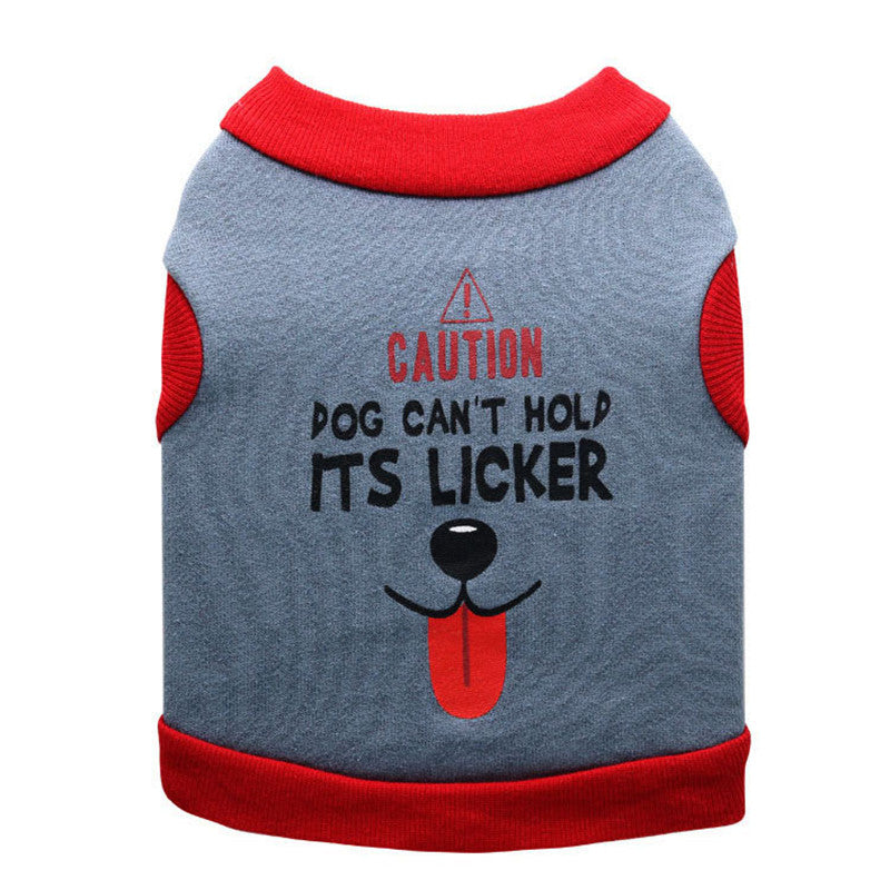 Soft fleece pullover vest for small dogs, view 2