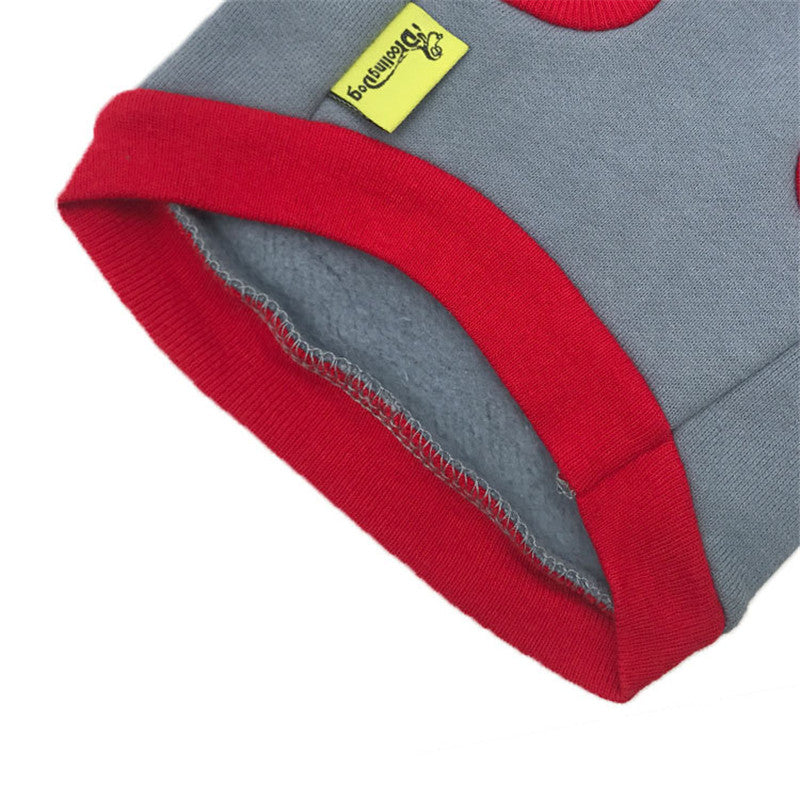 Soft fleece pullover vest for small dogs, view 4