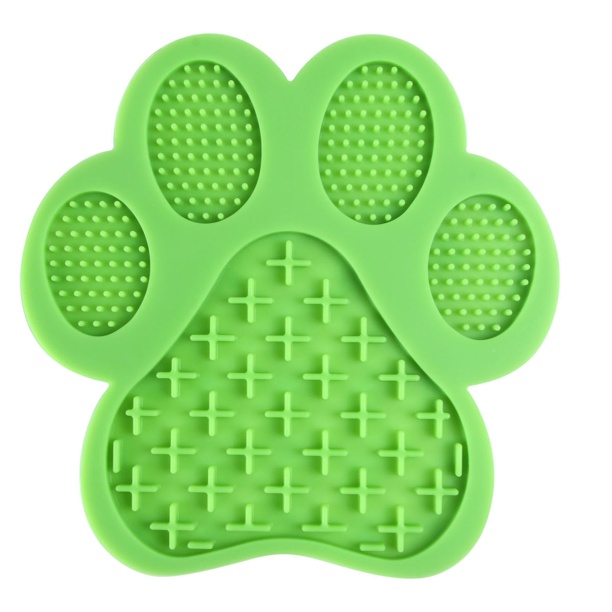 Paw-shaped silicone lick mat for dogs and cats, view 4