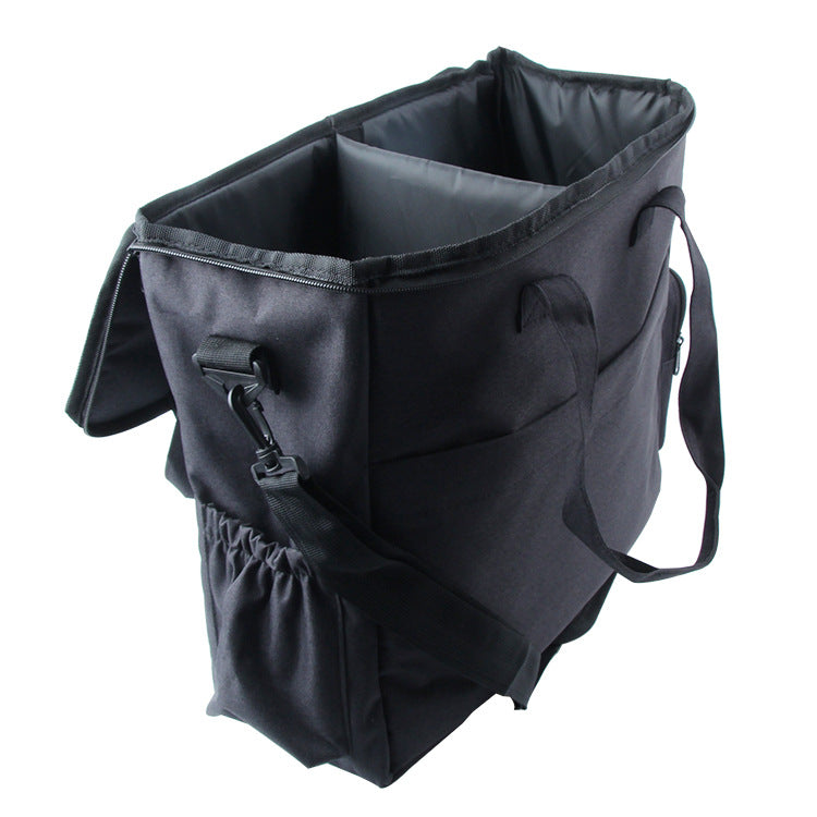 Dog travel tote bag for food and gear, view 2