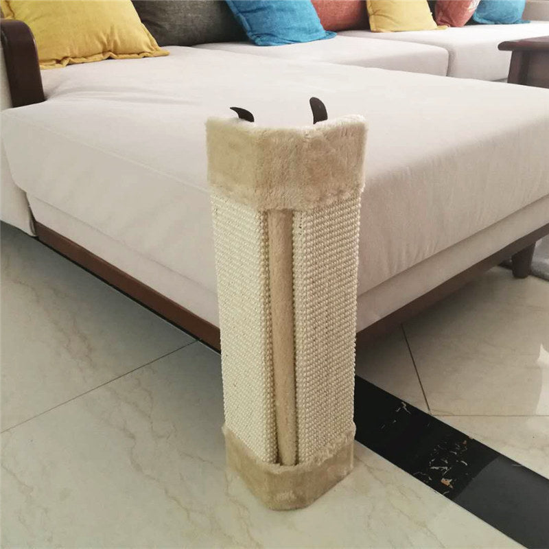 Sisal sofa corner cat scratcher furniture protector, view 2