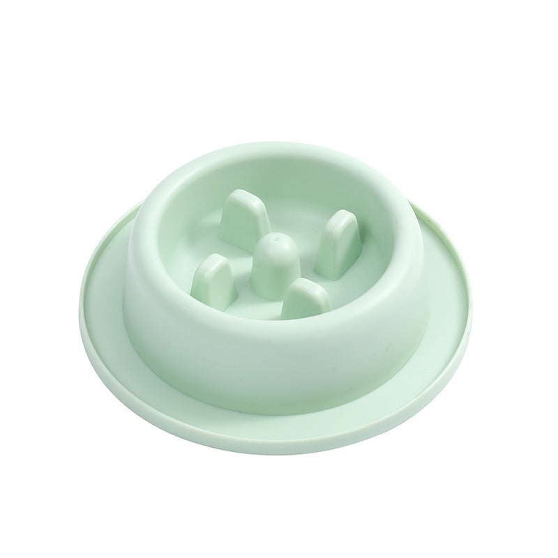 Small plastic slow feeder bowl for dogs and cats, view 6