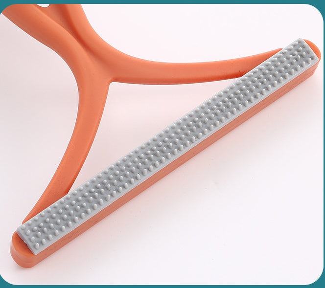 Double-sided manual pet hair remover and fabric shaver, view 10