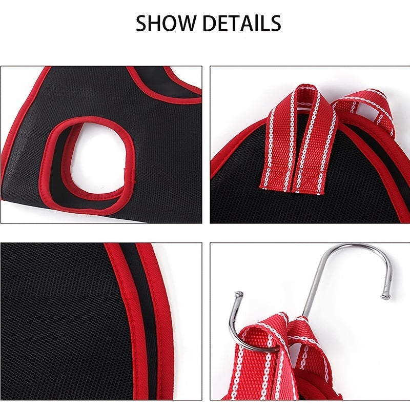 Dog grooming hammock sling for nail trimming, view 5