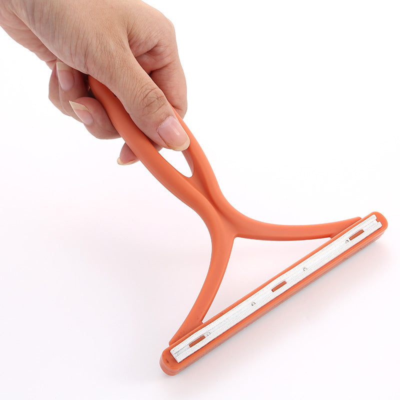 Double-sided manual pet hair remover and fabric shaver, view 8
