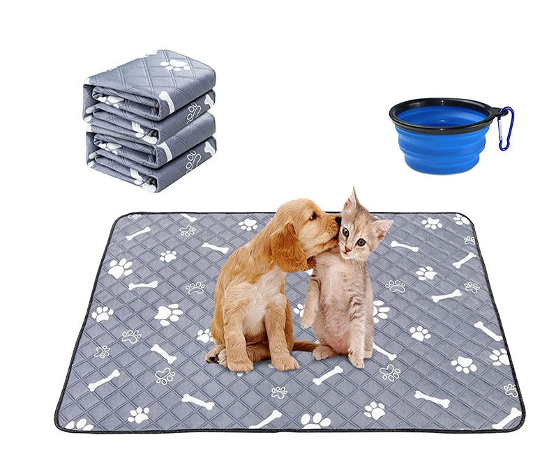 Reusable washable dog pee pad training mat, view 7
