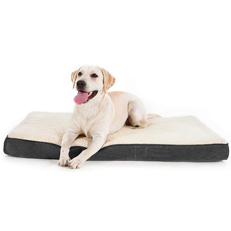 Foam dog crate pad with removable washable cover, view 9