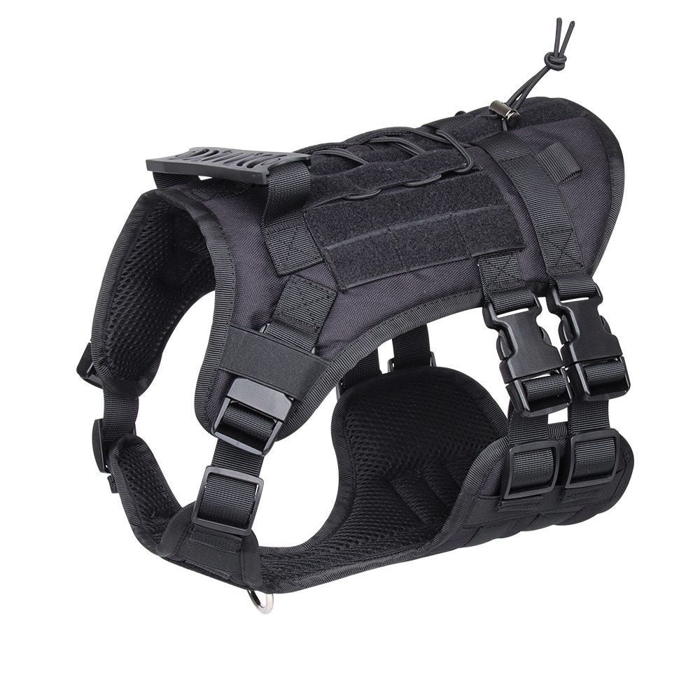 Tactical oxford vest harness for large dogs, view 5