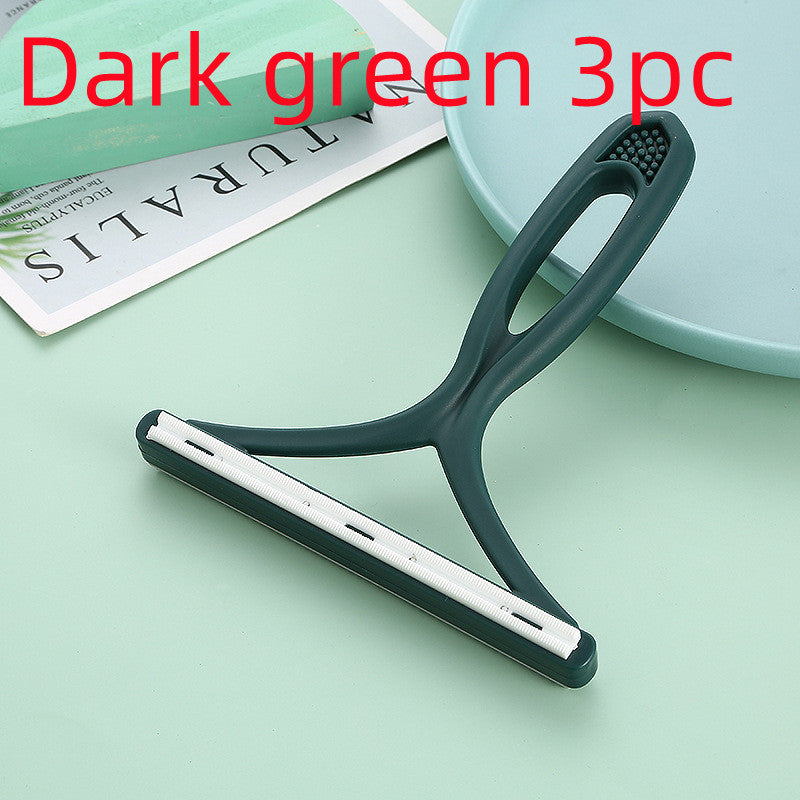 Double-sided manual pet hair remover and fabric shaver, view 14