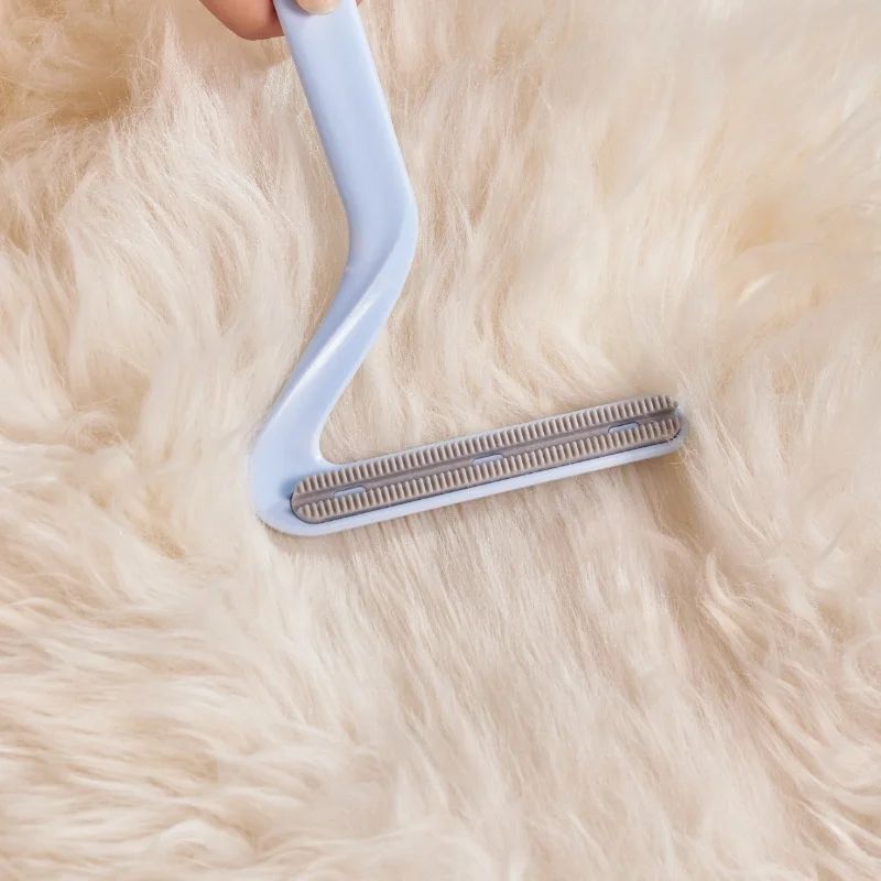 Flat reusable pet hair remover pad for couch, view 3