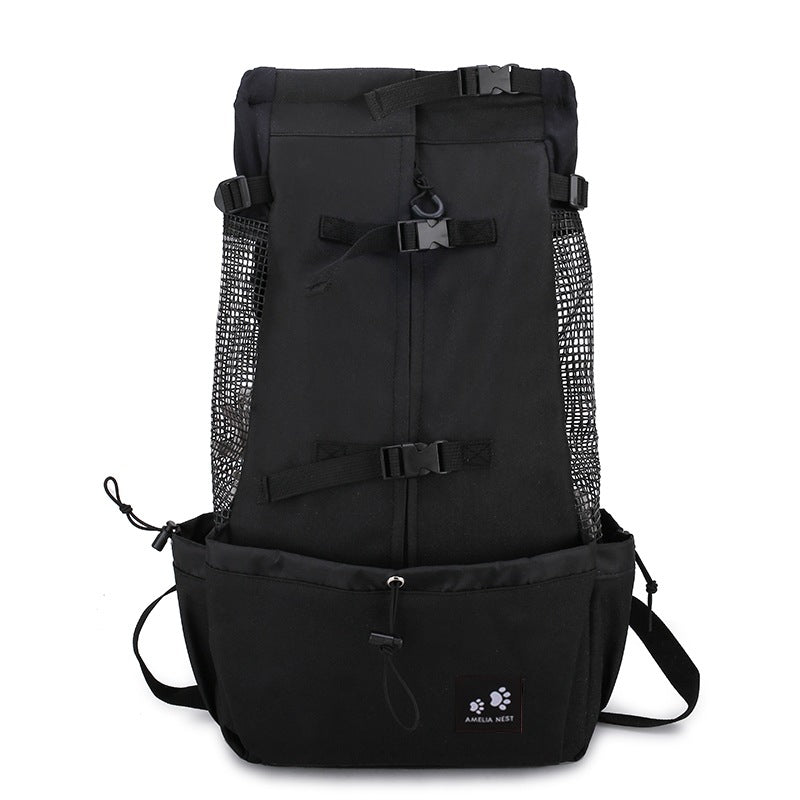 Legs-out front dog carrier backpack for small dogs, view 11