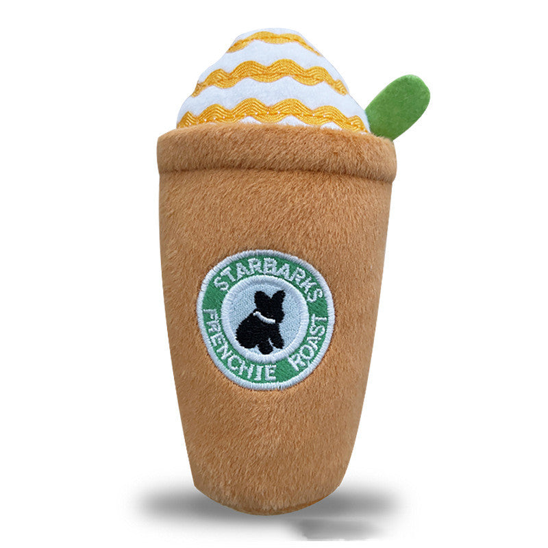 Soft squeaky plush dog toy for small dogs, view 5