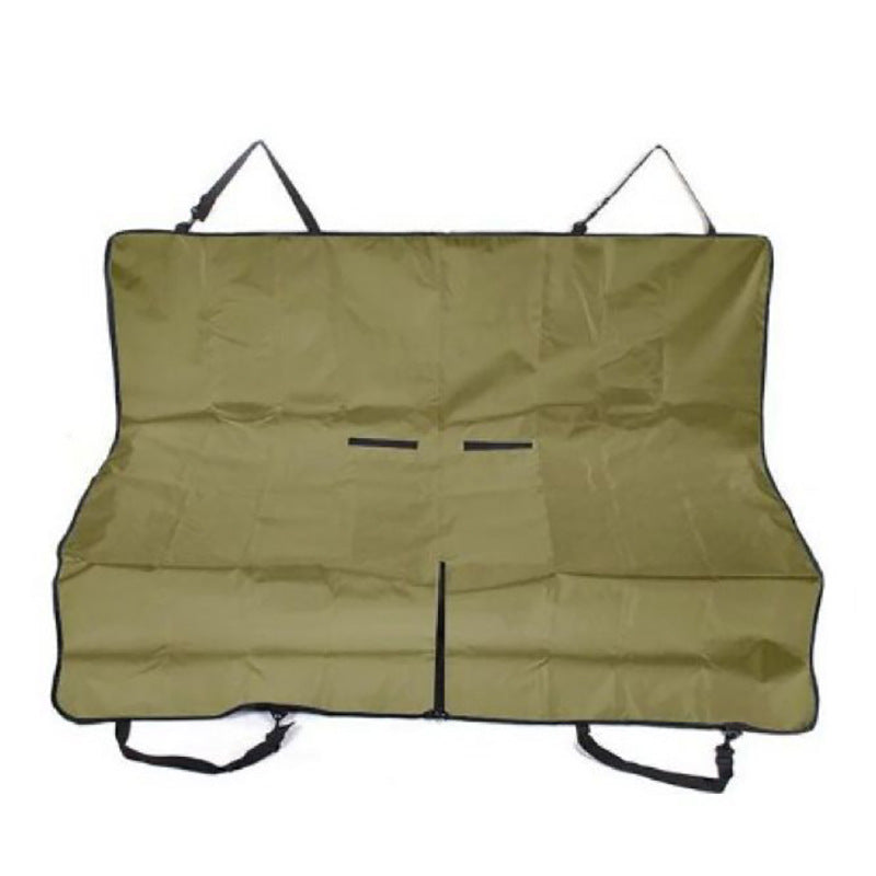 Scratch-resistant oxford back seat cover for dogs, view 4