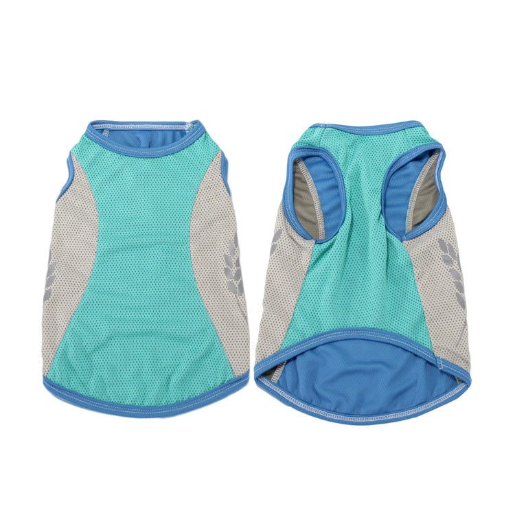 Lightweight reflective summer cooling vest for dogs, view 7