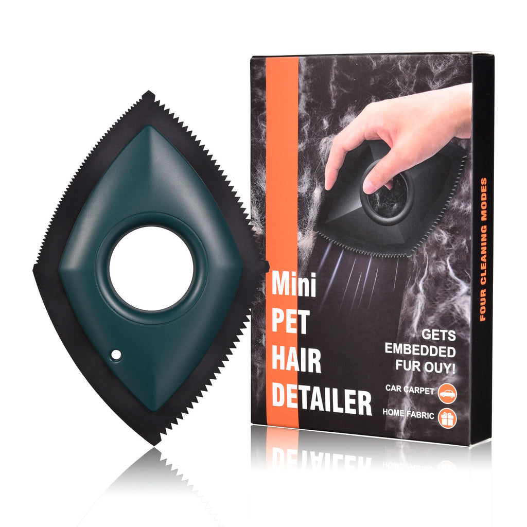 Rubber pet hair remover scraper for carpet, view 4