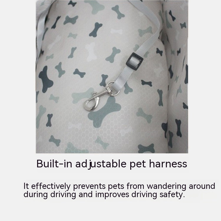 Center console car seat for small dogs and cats, view 3