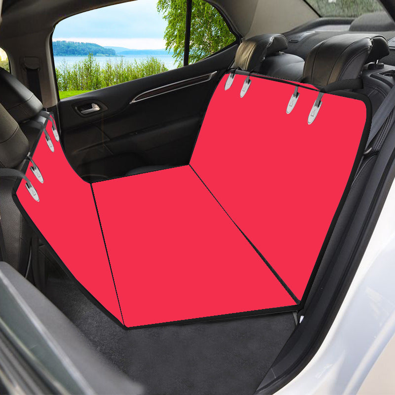 Waterproof oxford back seat dog cover, view 8