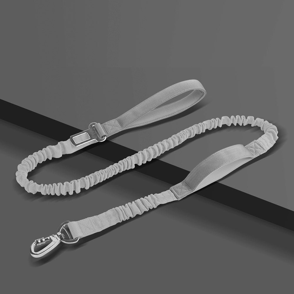 Short reflective bungee dog leash, view 9
