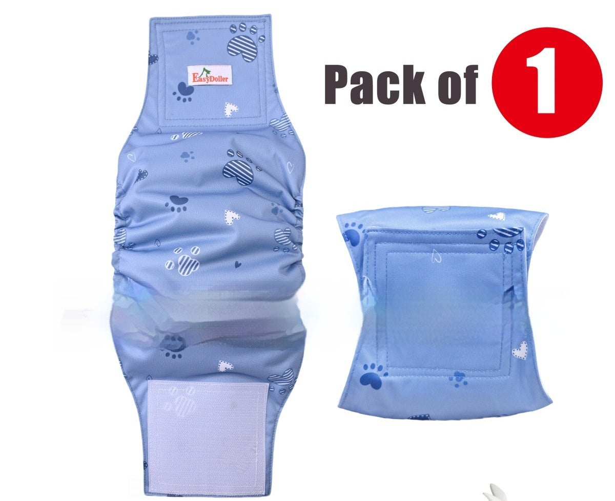 Washable reusable dog diaper sanitary pants, view 5