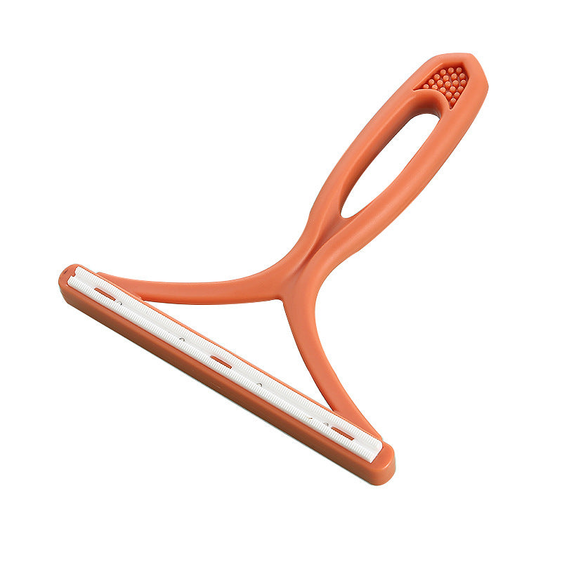 Double-sided manual pet hair remover and fabric shaver, view 6