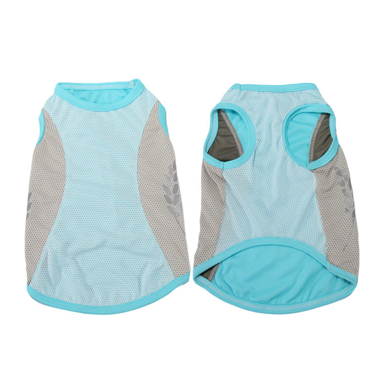 Lightweight reflective summer cooling vest for dogs, view 2