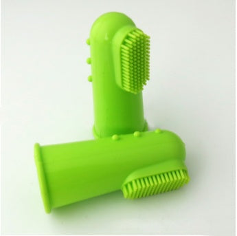 Soft silicone finger toothbrush for dogs and cats, view 6