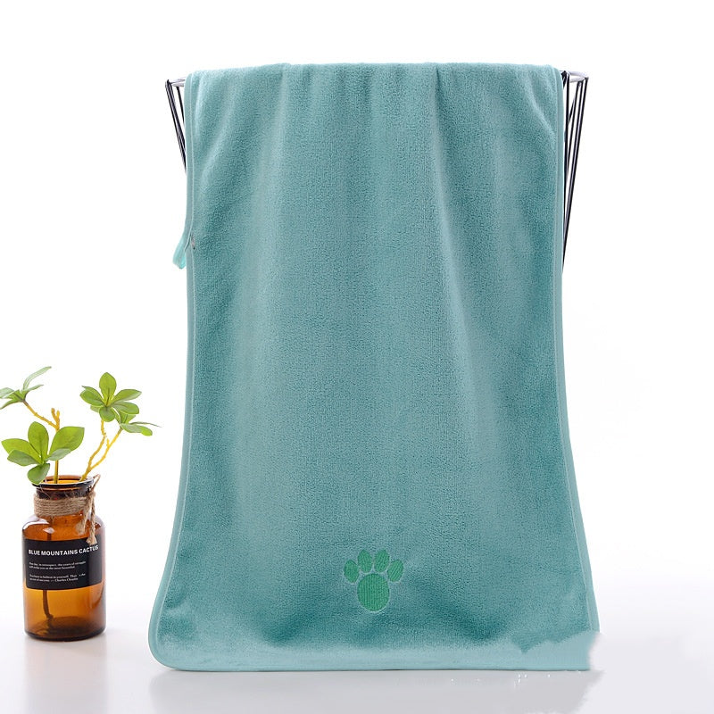 Quick-dry microfiber bath towel for dogs and cats, view 5