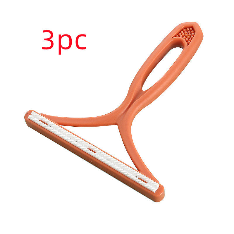 Double-sided manual pet hair remover and fabric shaver, view 15