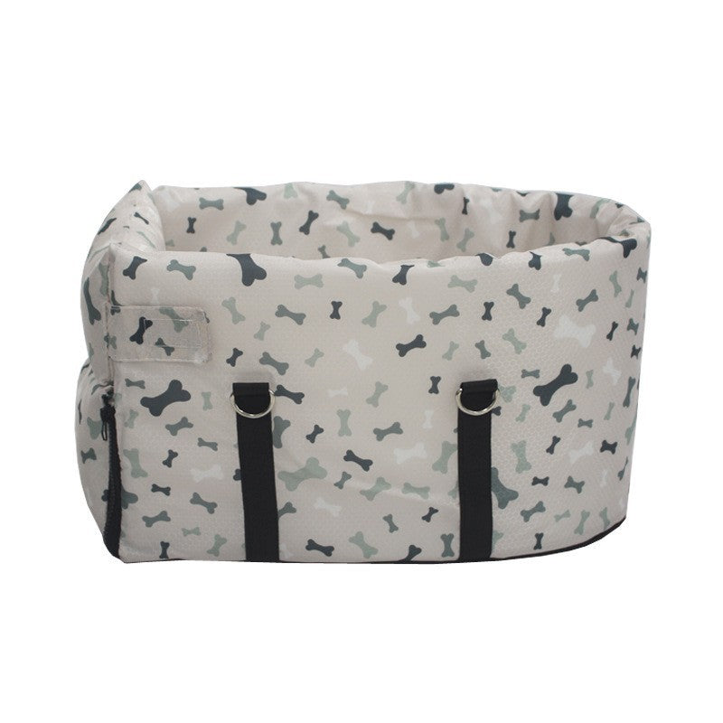 Center console car seat for small dogs and cats, view 7