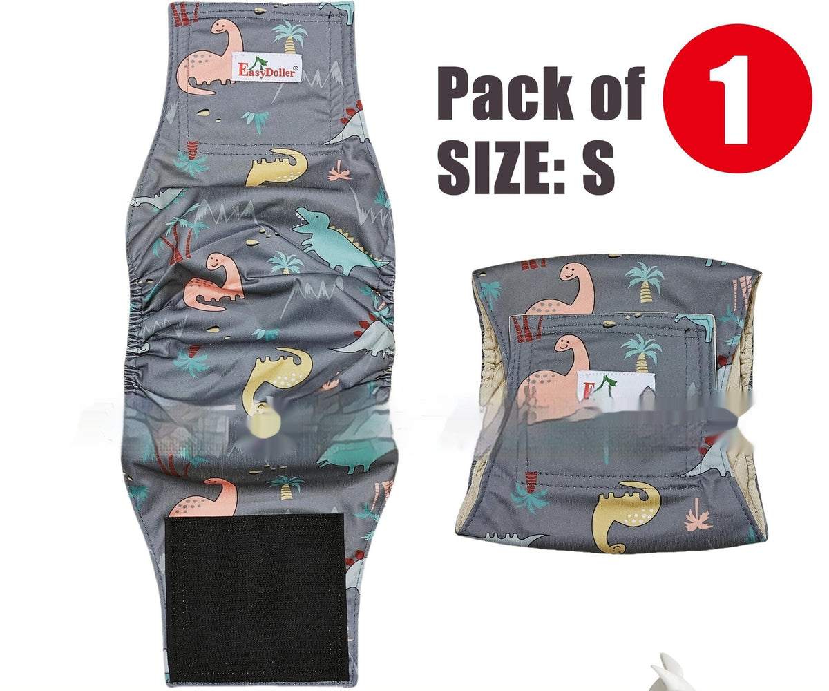 Washable reusable dog diaper sanitary pants, view 9