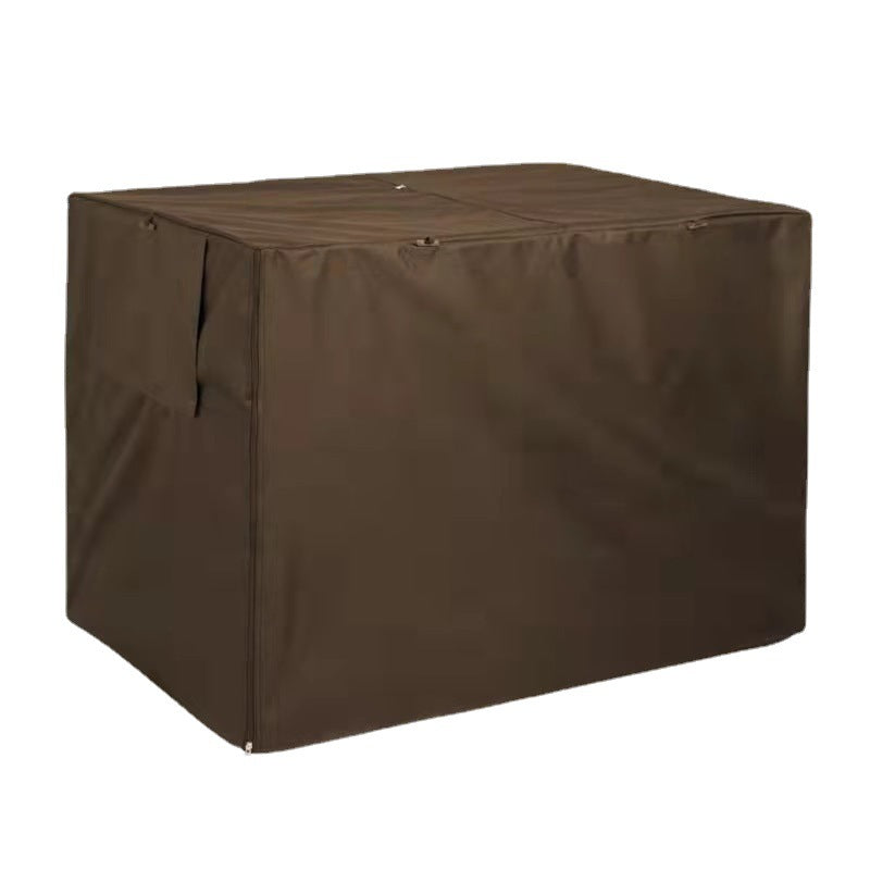 Fitted Oxford fabric dog crate cover for wire kennel, view 3