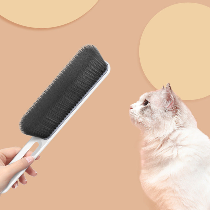 Long reusable pet hair lint brush for couch, view 4