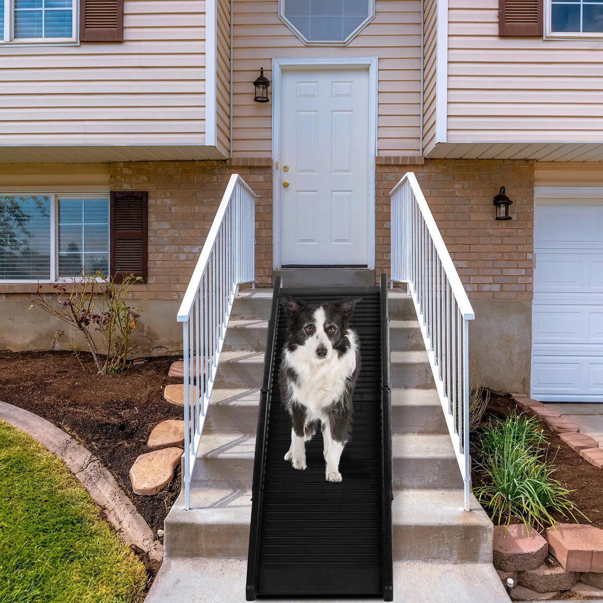Tri-fold non-slip dog car ramp for suvs, view 7