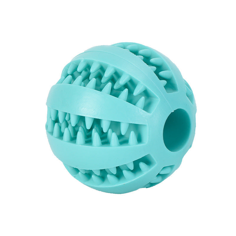 Watermelon print rubber chew ball for small dogs, view 6