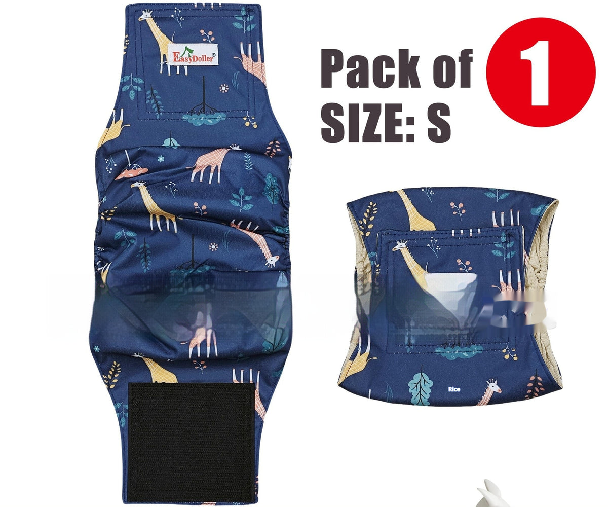 Washable reusable dog diaper sanitary pants, view 11