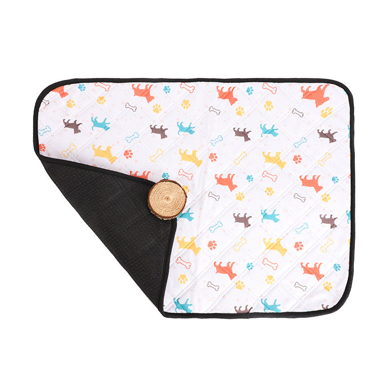 Reusable washable dog pee pad training mat, view 6
