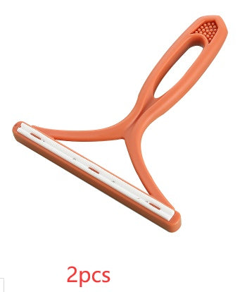 Double-sided manual pet hair remover and fabric shaver, view 12