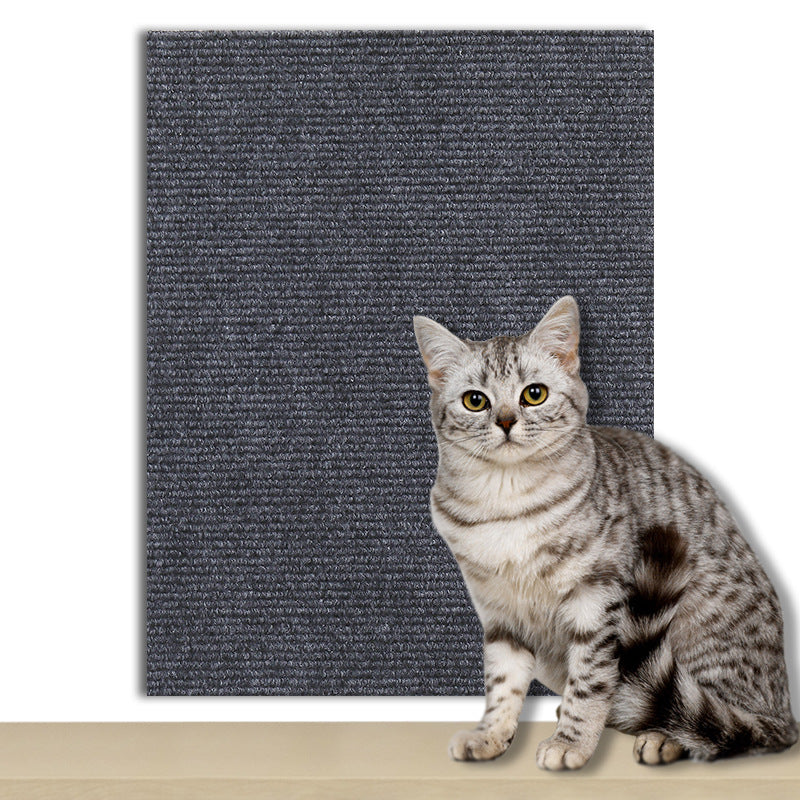 Self-adhesive trim-to-fit cat scratch mat for couch, view 4