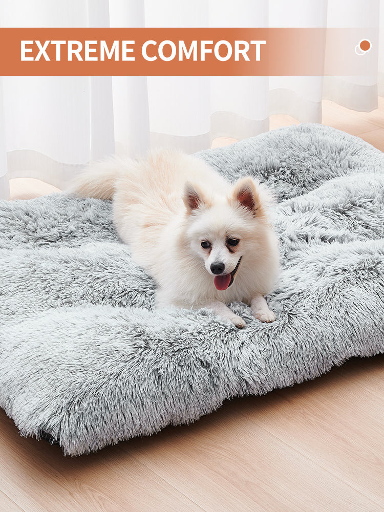 Long plush dog sofa mat and couch protector, view 5