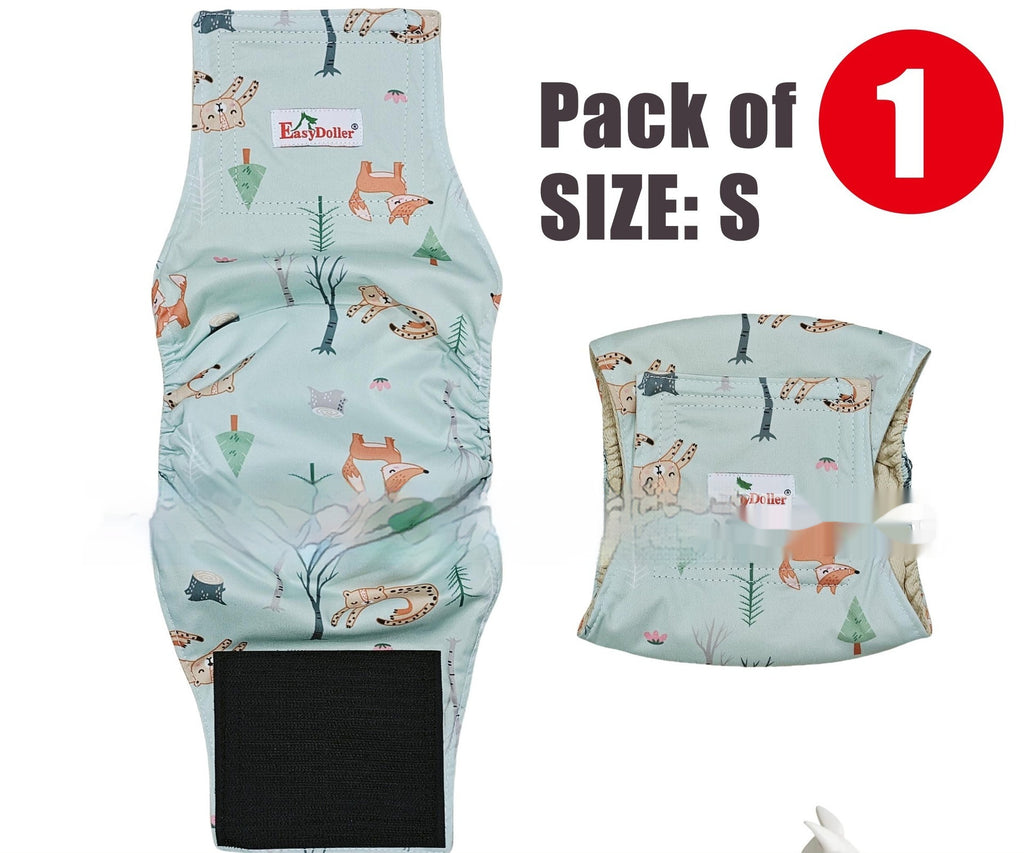 Washable reusable dog diaper sanitary pants, view 7