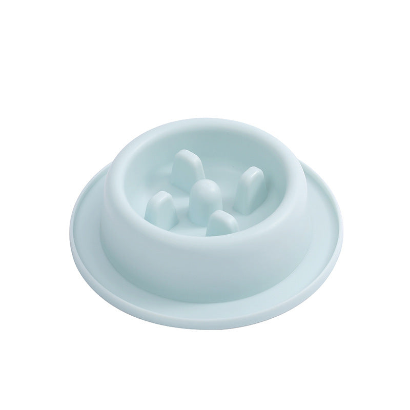 Small plastic slow feeder bowl for dogs and cats, view 5