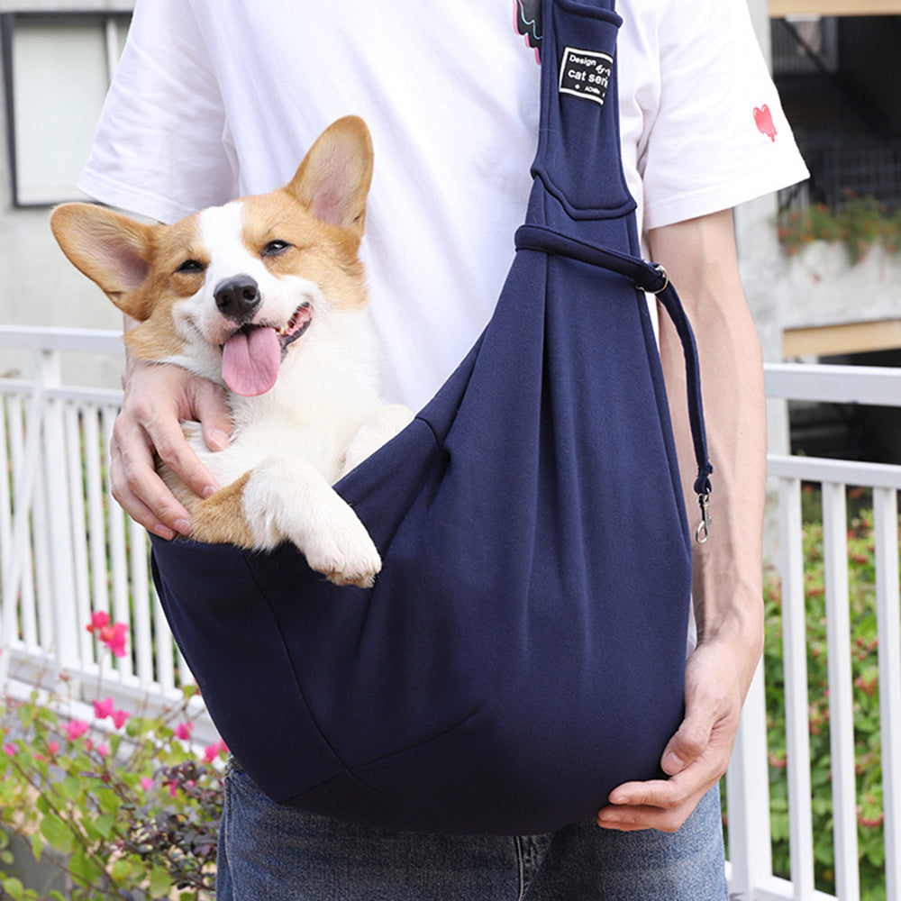 Shoulder sling carrier bag for small dogs and cats, view 2