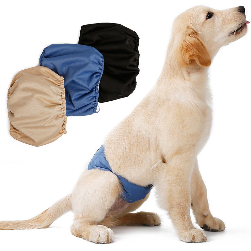 Washable male dog belly band wrap, view 4